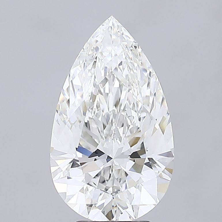 6.01 ct. pear Lab Grown Diamond front image