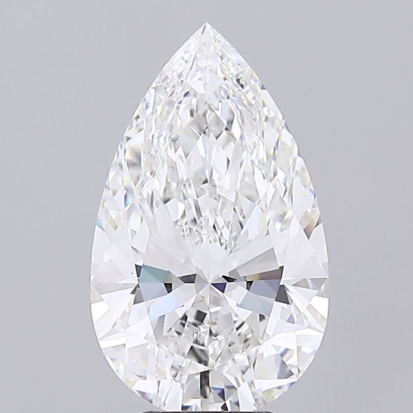 6.02 ct. pear Lab Grown Diamond front image