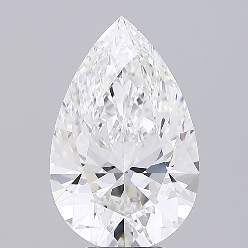 6.08 ct. pear Lab Grown Diamond front image