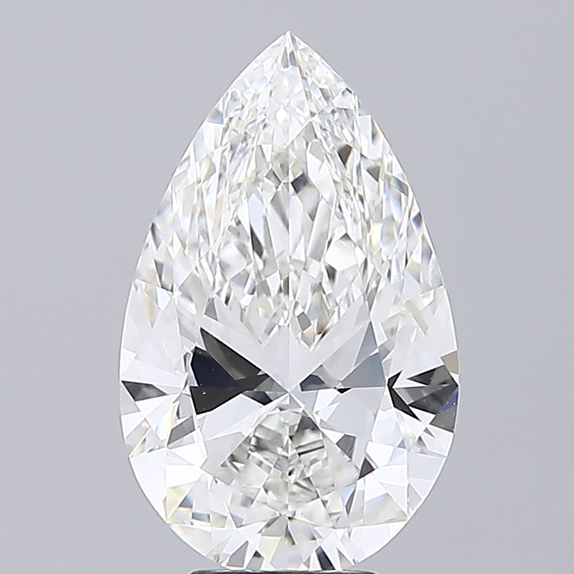 6.08 ct. pear Lab Grown Diamond front image