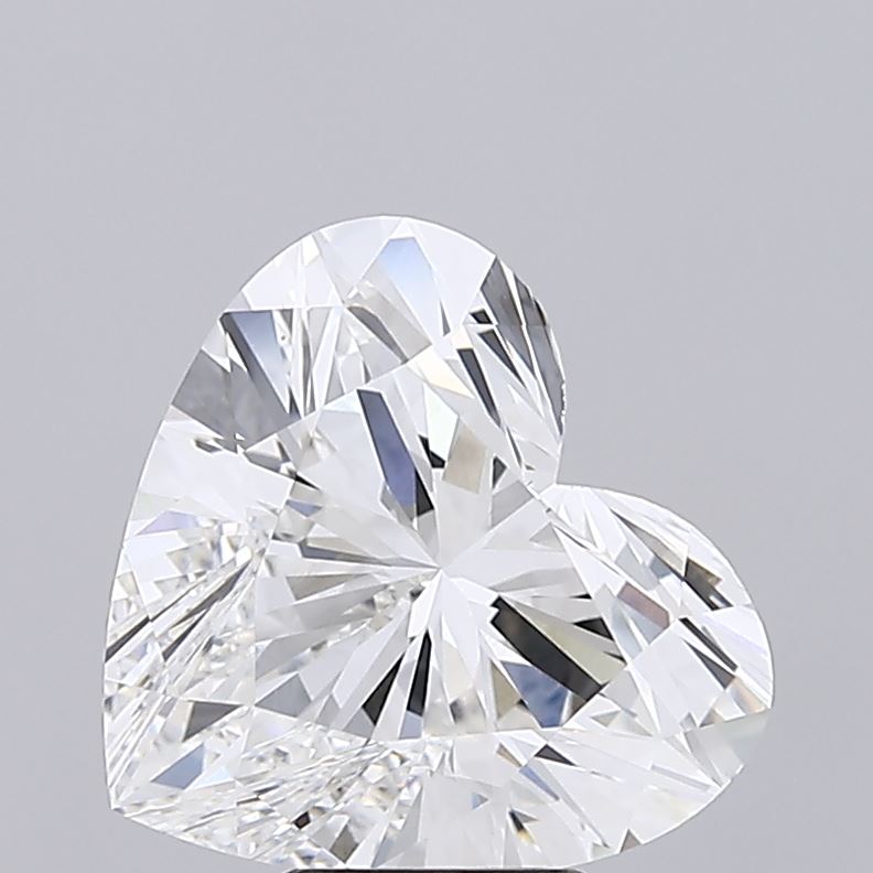 6.94 ct. heart Lab Grown Diamond front image