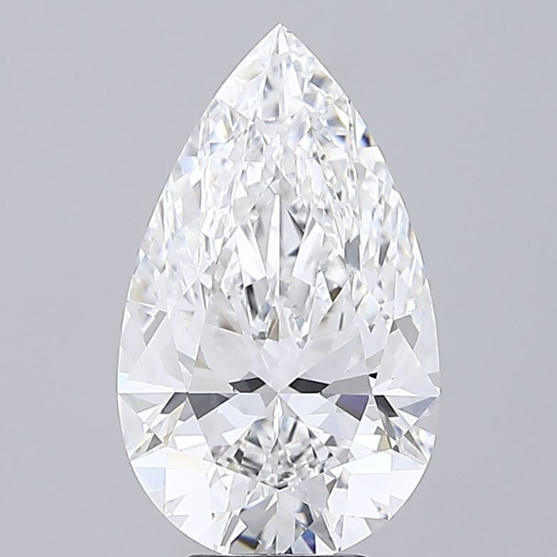 6.06 ct. pear Lab Grown Diamond front image