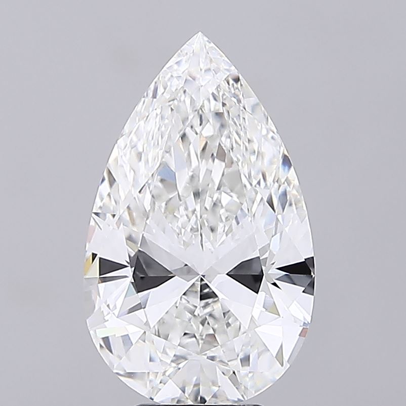 6.08 ct. pear Lab Grown Diamond front image