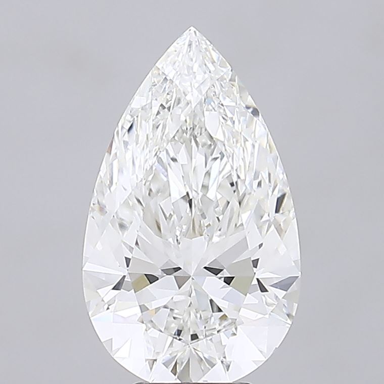 6.08 ct. pear Lab Grown Diamond front image