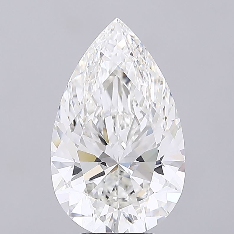 6.09 ct. pear Lab Grown Diamond front image