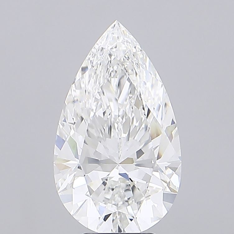 6.09 ct. pear Lab Grown Diamond front image