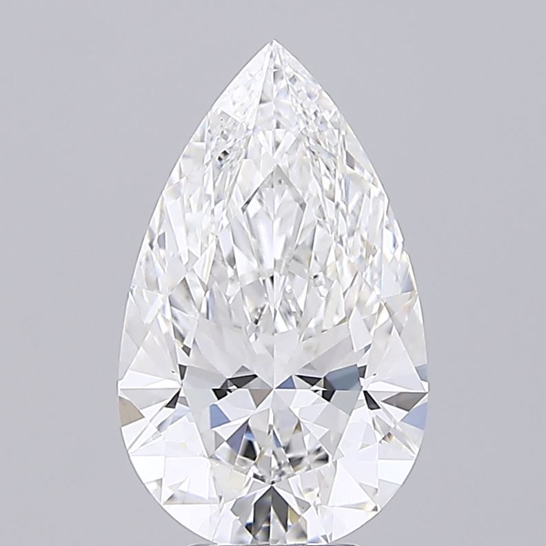 6.09 ct. pear Lab Grown Diamond front image