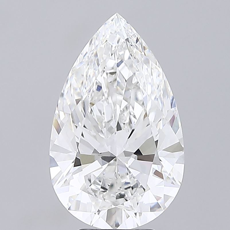 6.07 ct. pear Lab Grown Diamond front image