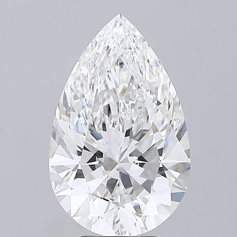 6.08 ct. pear Lab Grown Diamond front image