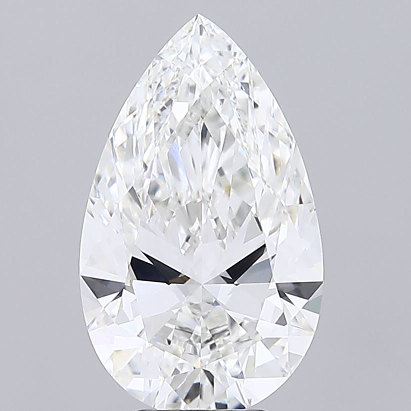 6.57 ct. pear Lab Grown Diamond front image