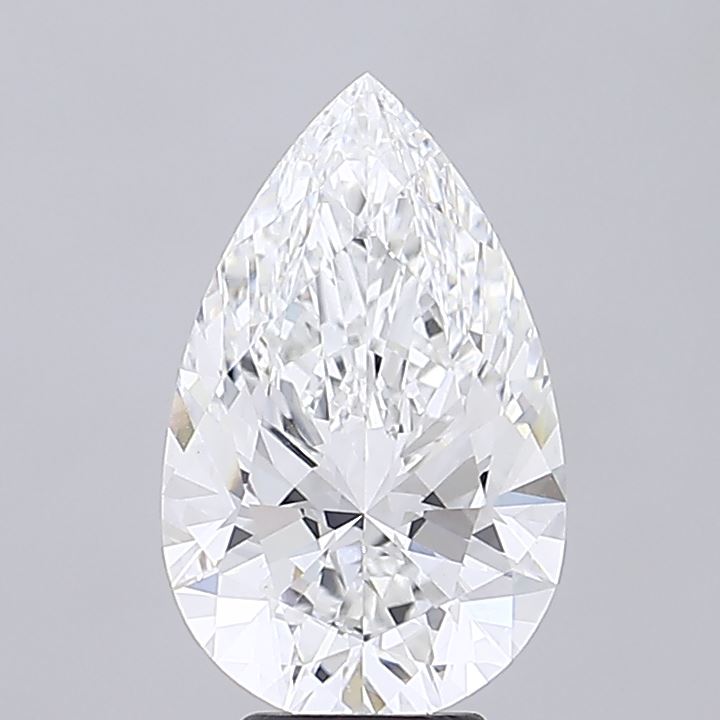 6.09 ct. pear Lab Grown Diamond front image