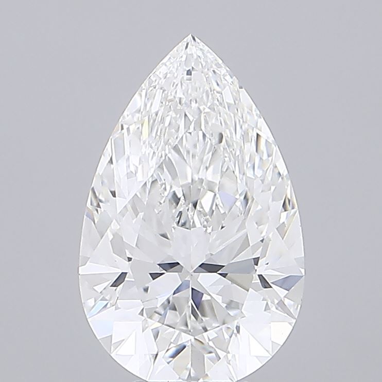 6.09 ct. pear Lab Grown Diamond front image