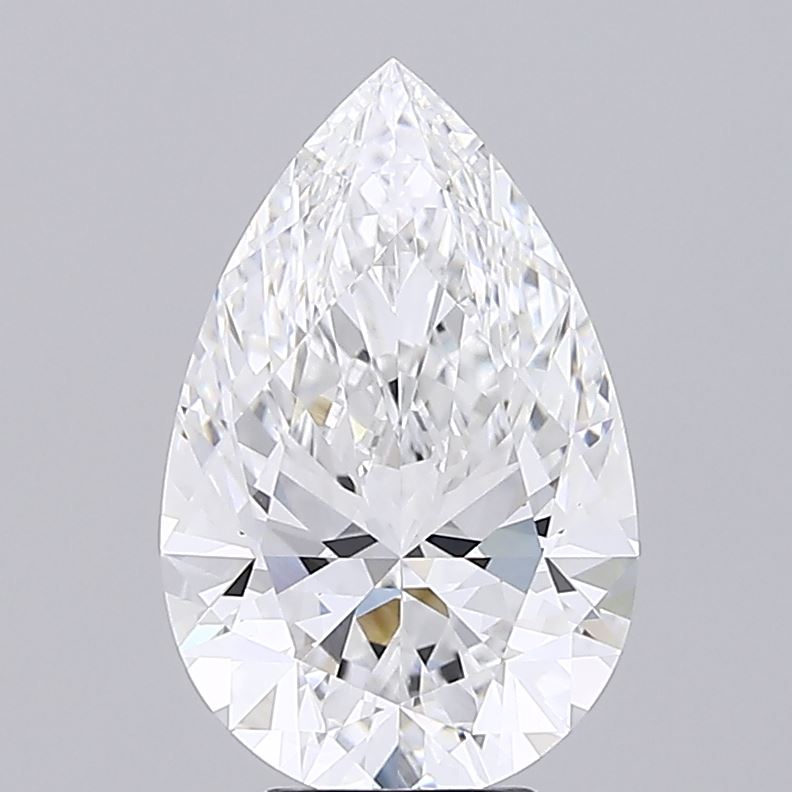 6.08 ct. pear Lab Grown Diamond front image