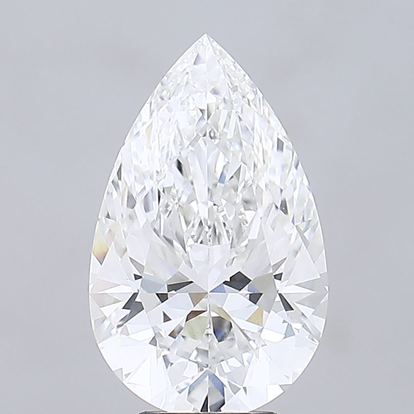 6.08 ct. pear Lab Grown Diamond front image
