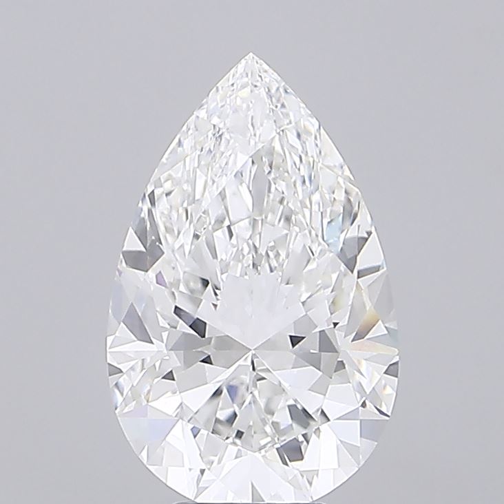 6.09 ct. pear Lab Grown Diamond front image