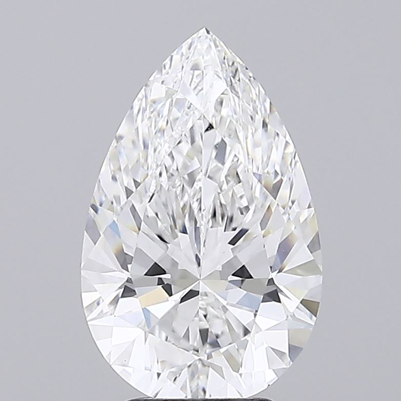 3.70 ct. pear Lab Grown Diamond front image