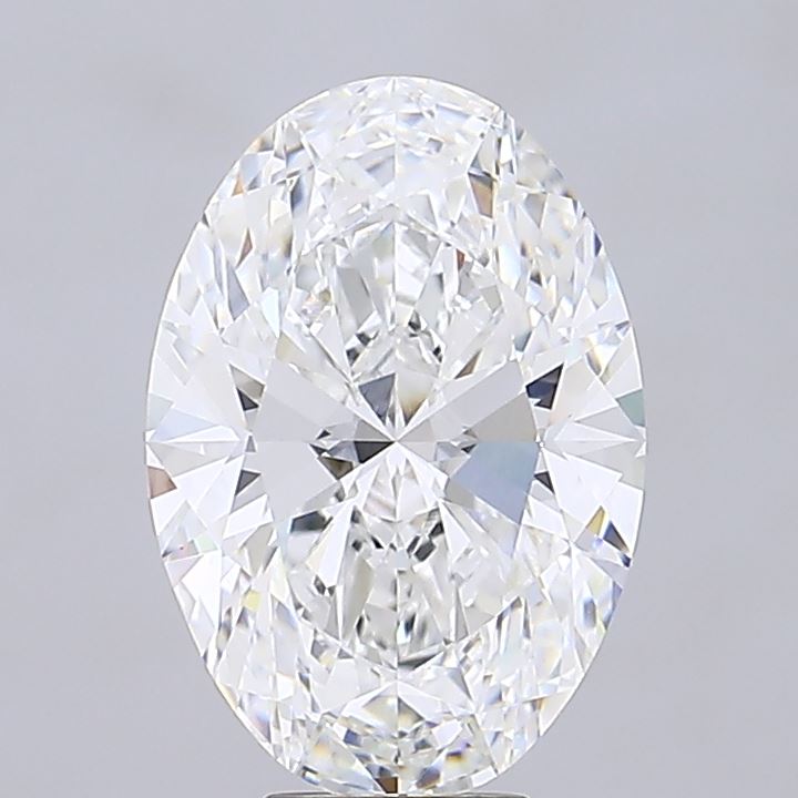8.06 ct. oval Lab Grown Diamond front image