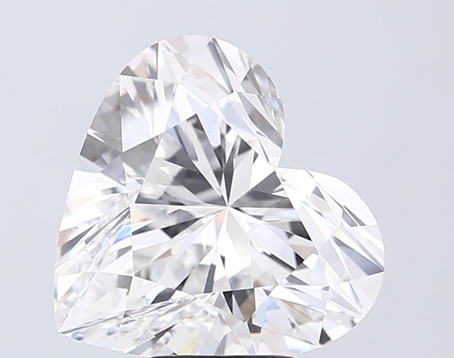 6.02 ct. heart Lab Grown Diamond front image