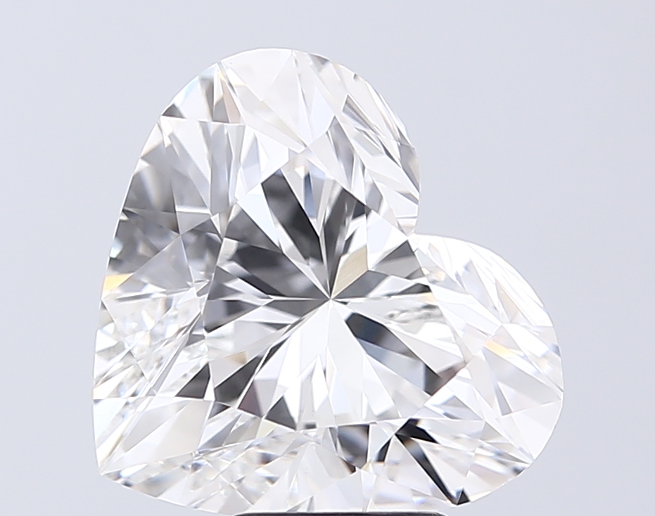 6.09 ct. heart Lab Grown Diamond front image
