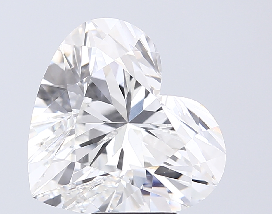 6.52 ct. heart Lab Grown Diamond front image