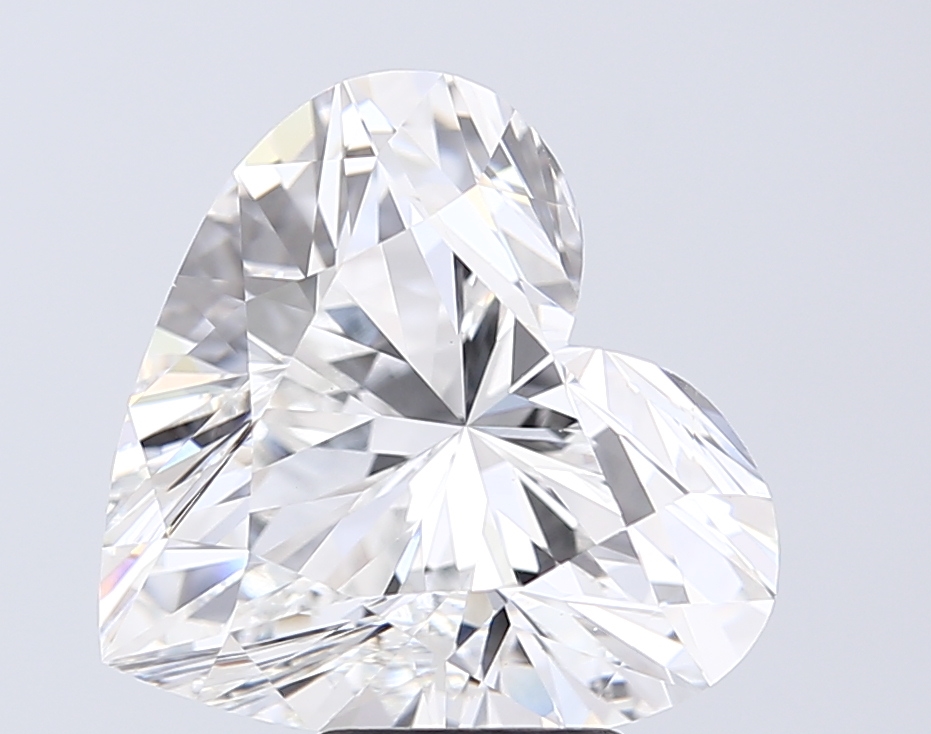 6.03 ct. heart Lab Grown Diamond front image