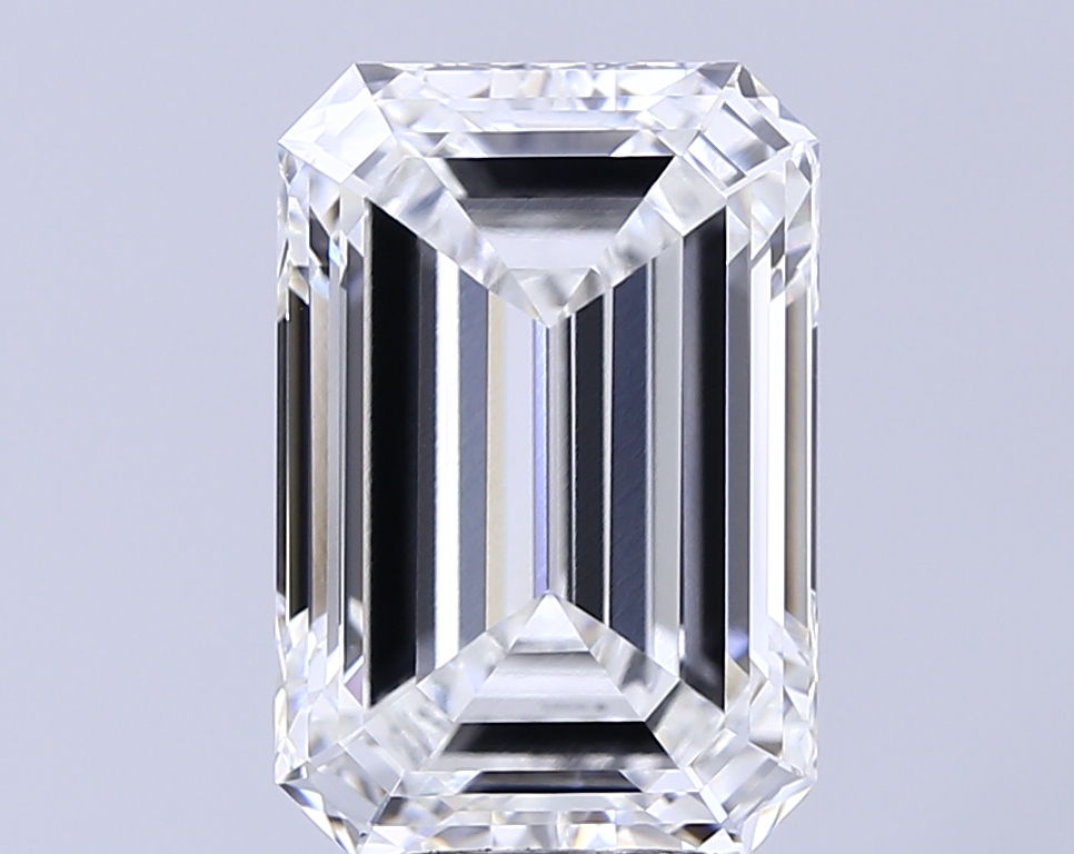 6.08 ct. emerald Lab Grown Diamond front image