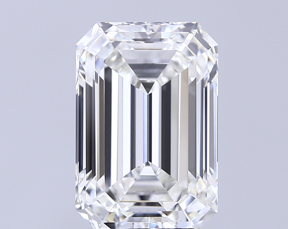 5.06 ct. emerald Lab Grown Diamond front image