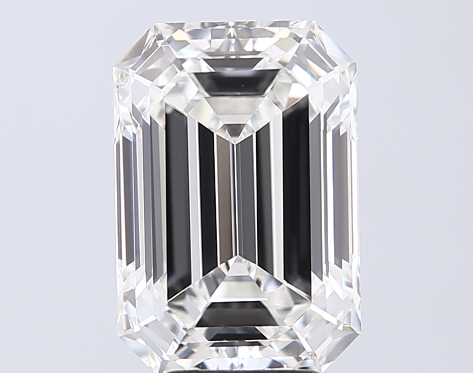 6.08 ct. emerald Lab Grown Diamond front image