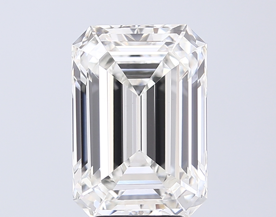 5.03 ct. emerald Lab Grown Diamond front image