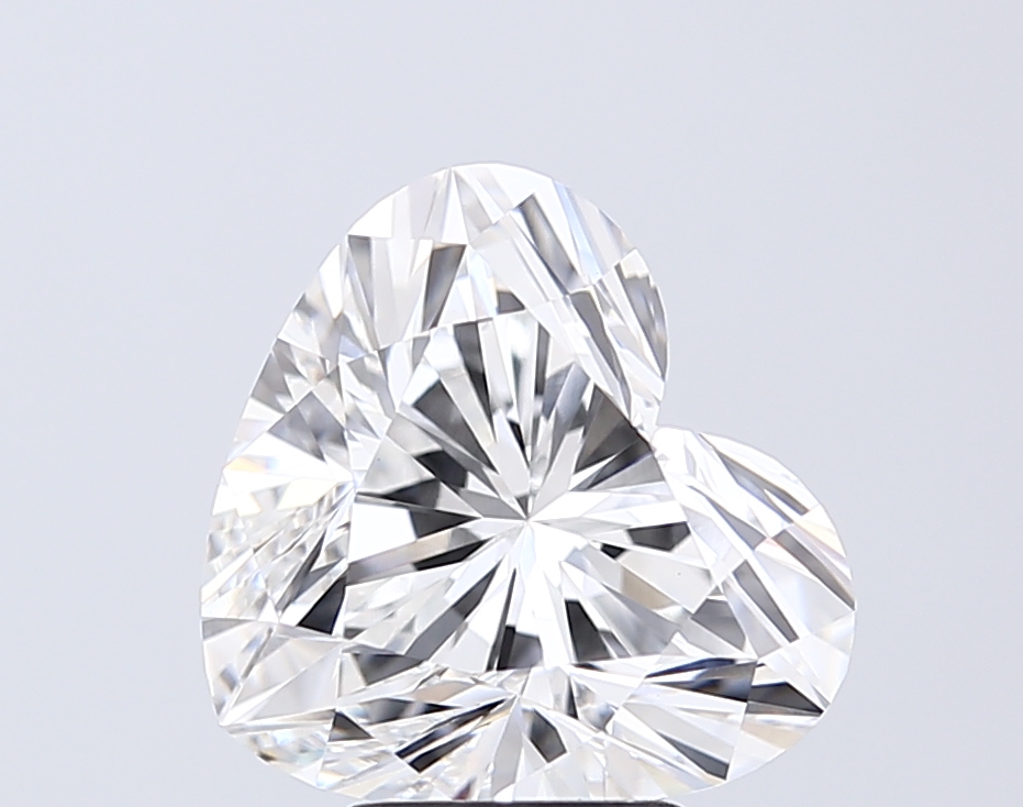 4.54 ct. heart Lab Grown Diamond front image