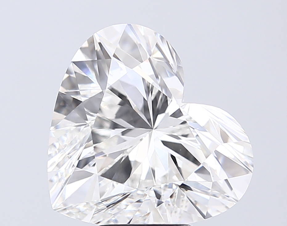 6.04 ct. heart Lab Grown Diamond front image