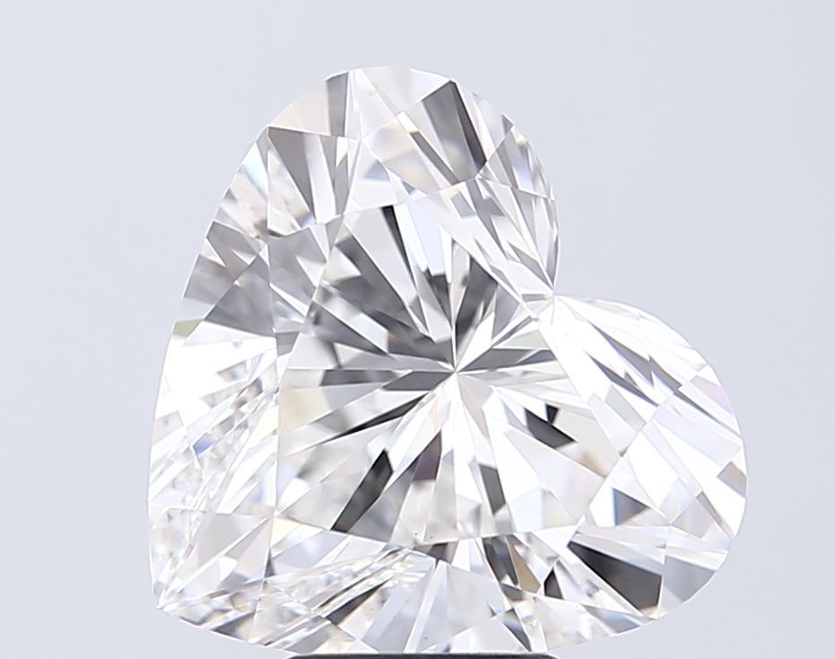 6.08 ct. heart Lab Grown Diamond front image