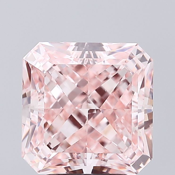 Radiant 4.00ct Fancy Intense Pink VS1