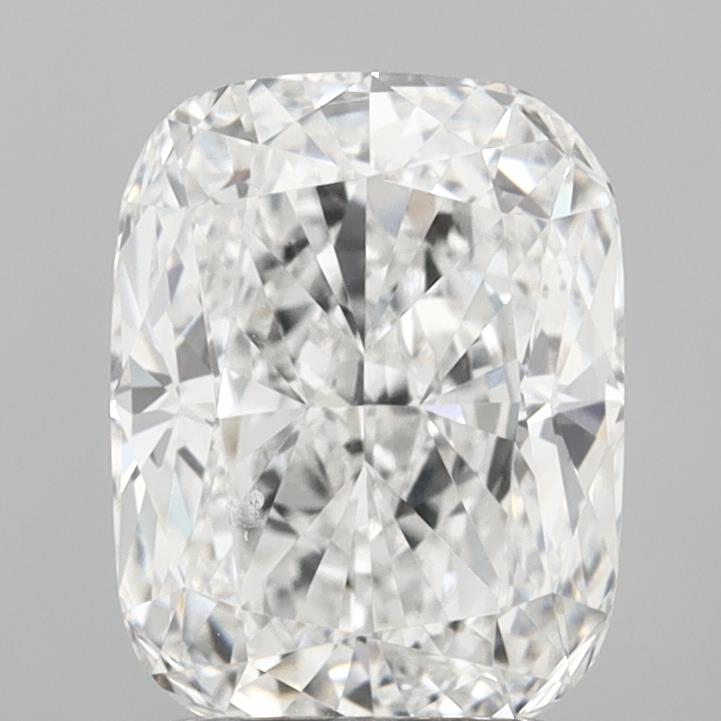 2.5 carat e VS2 EX Cut IGI cushion diamond