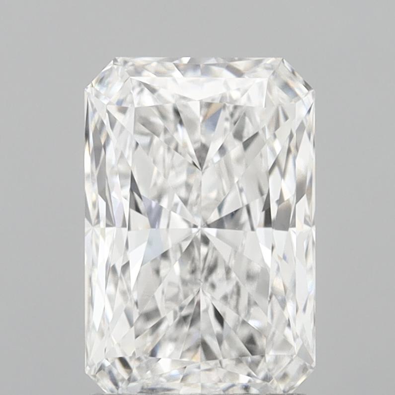 2.02 carat d VVS2 EX Cut IGI radiant diamond