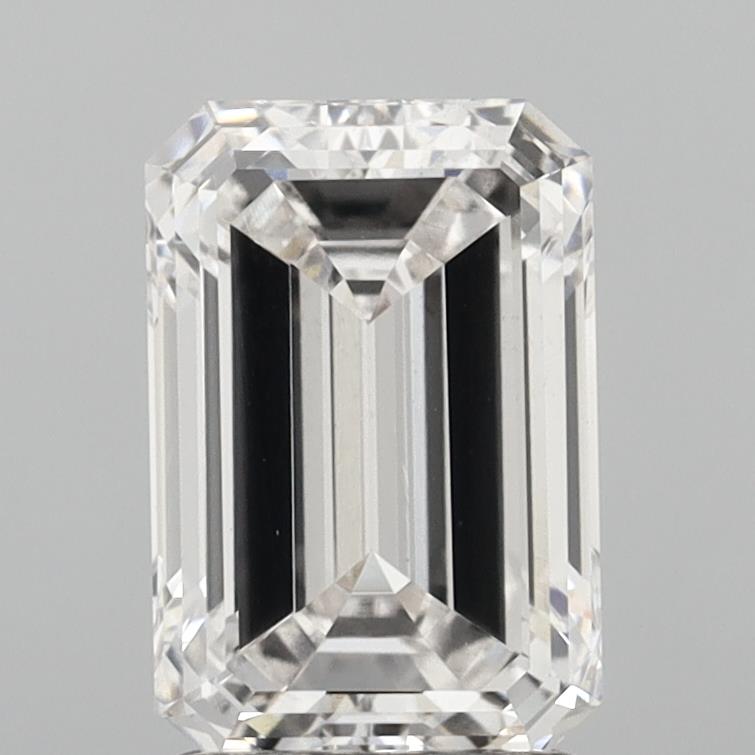 2.59 ct. emerald Lab Grown Diamond front image