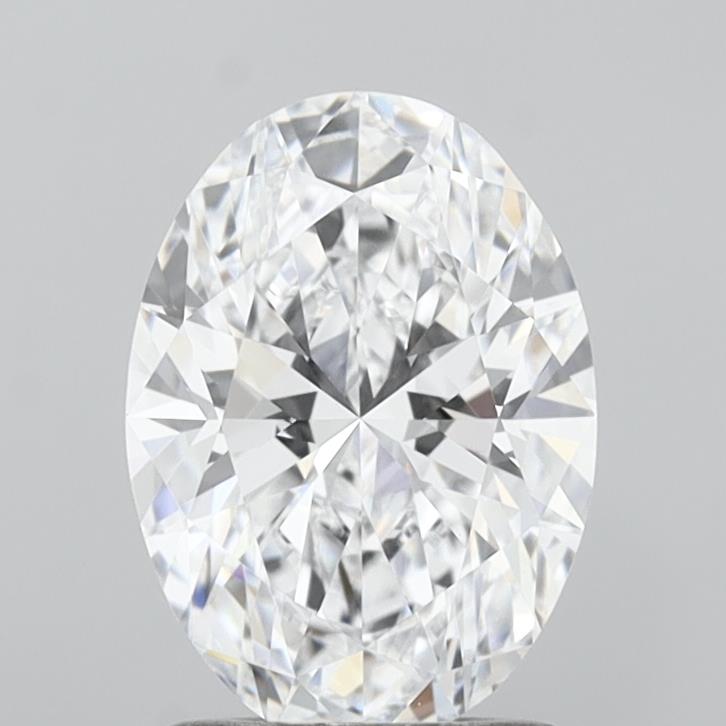 1.50 ct. oval Lab Grown Diamond front image
