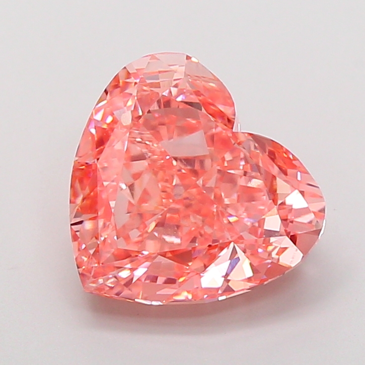 Heart 5.12ct Fancy Vivid Pink VVS2