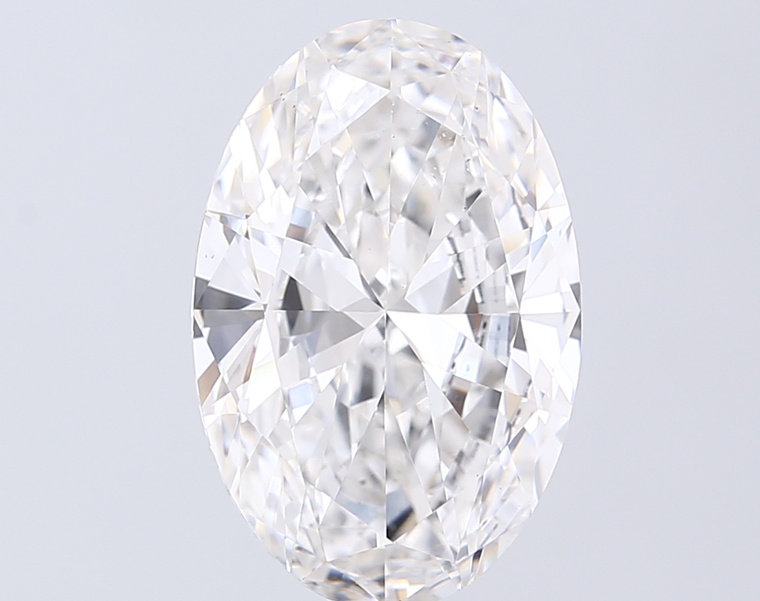 6.00 ct. oval Lab Grown Diamond front image