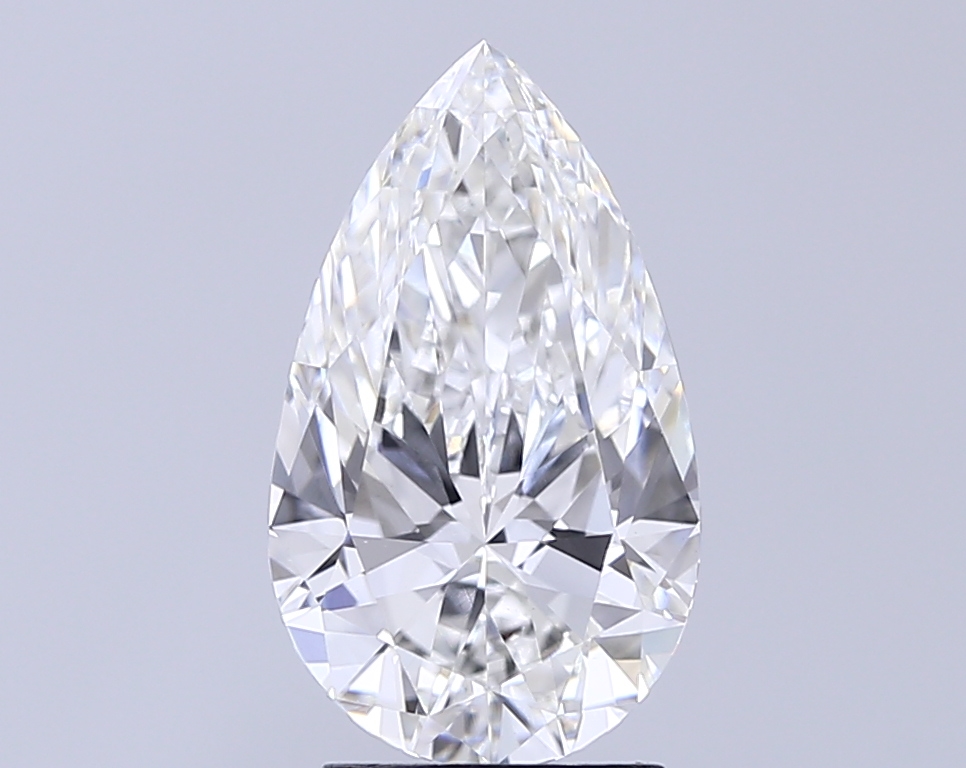 2.90 ct. pear Lab Grown Diamond front image