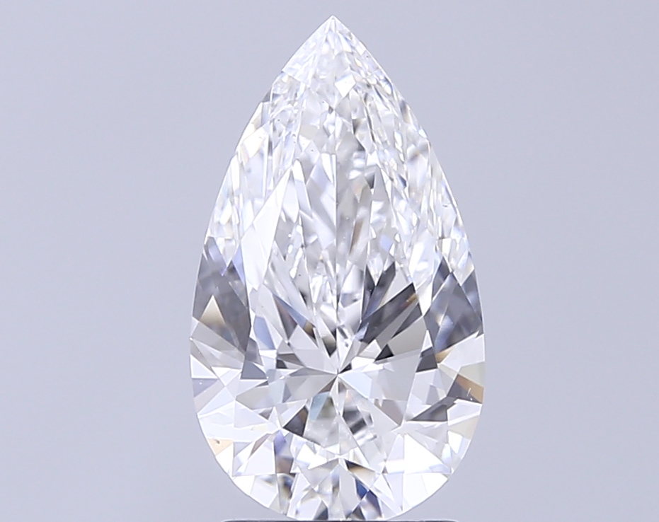 2.60 ct. pear Lab Grown Diamond front image