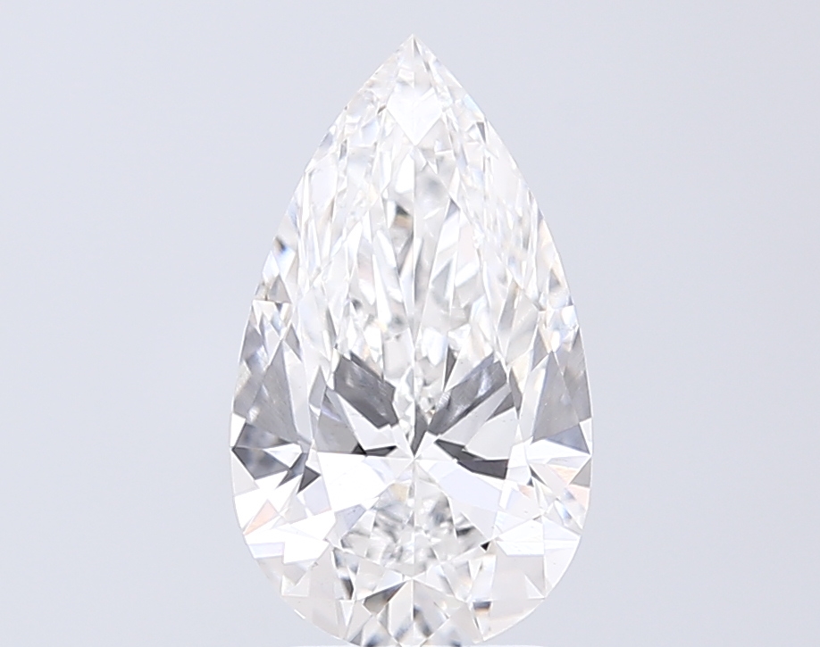 2.50 ct. pear Lab Grown Diamond front image
