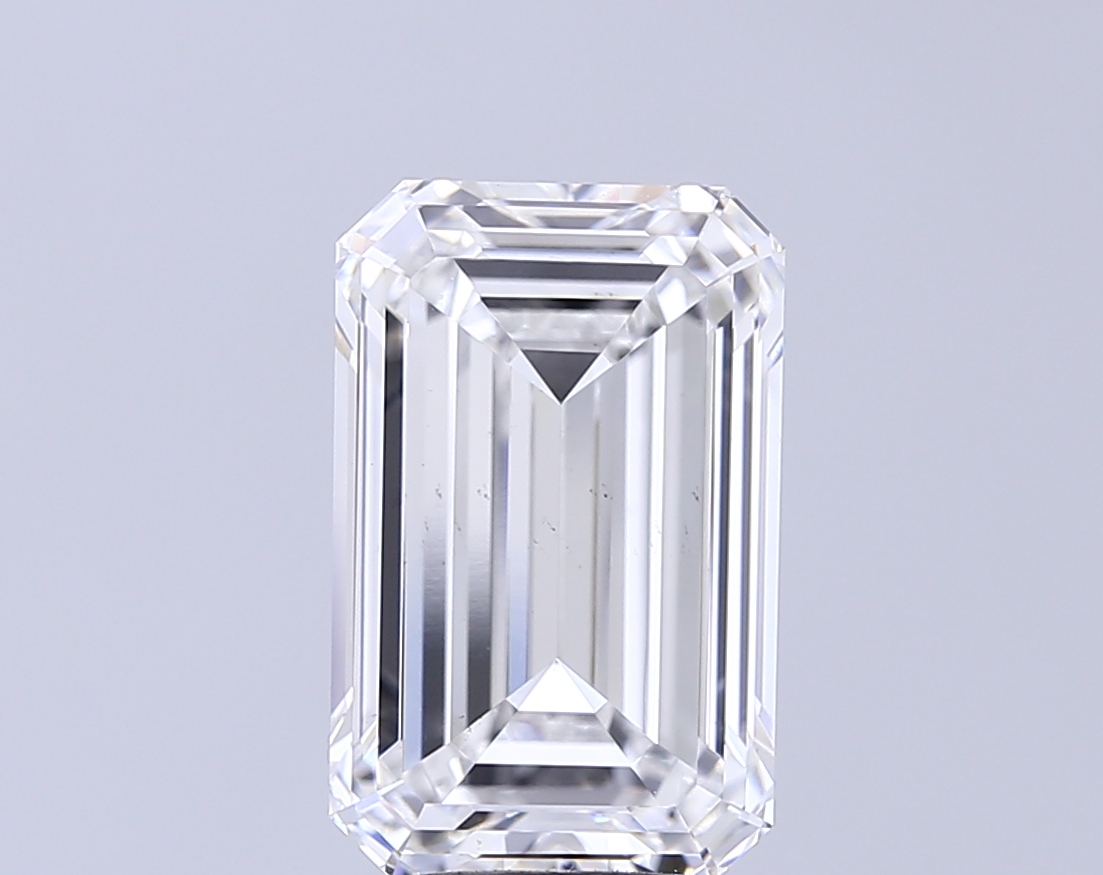 5.03 ct. emerald Lab Grown Diamond front image