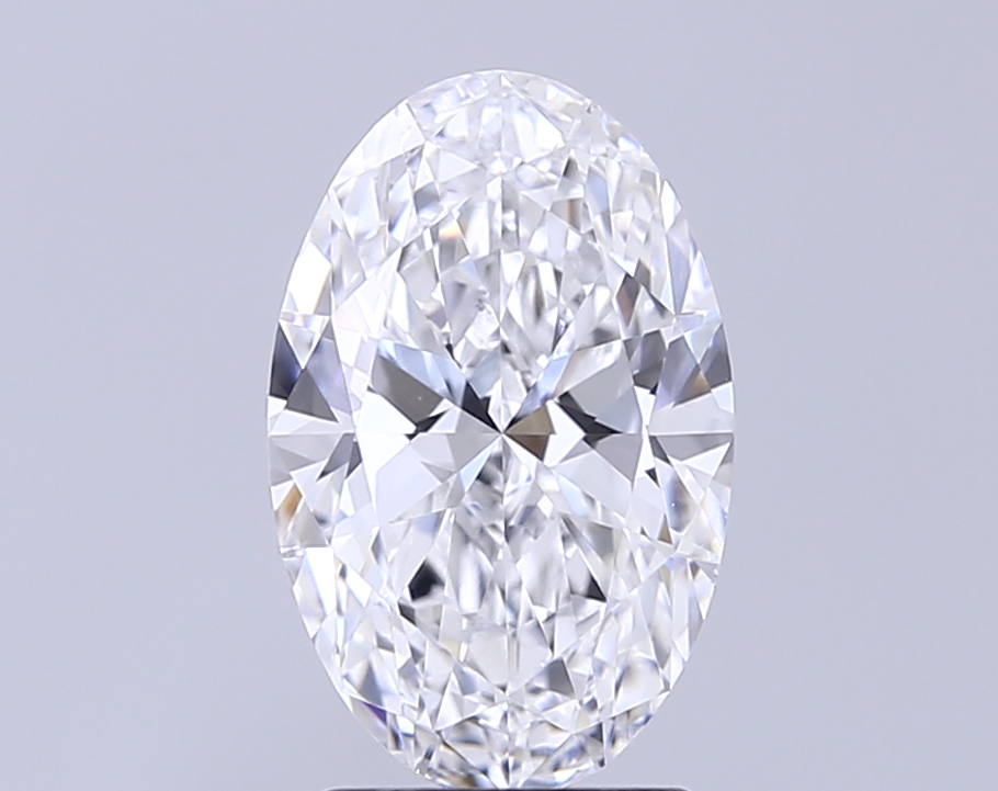2.75 ct. oval Lab Grown Diamond front image