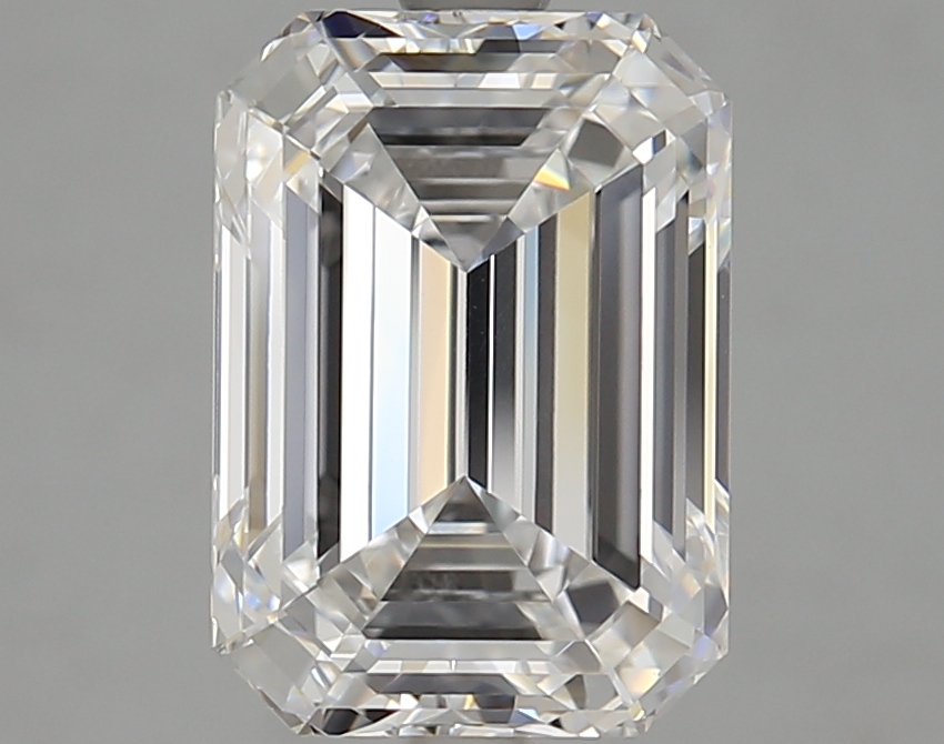 Emerald cut 4.06ct E VVS1