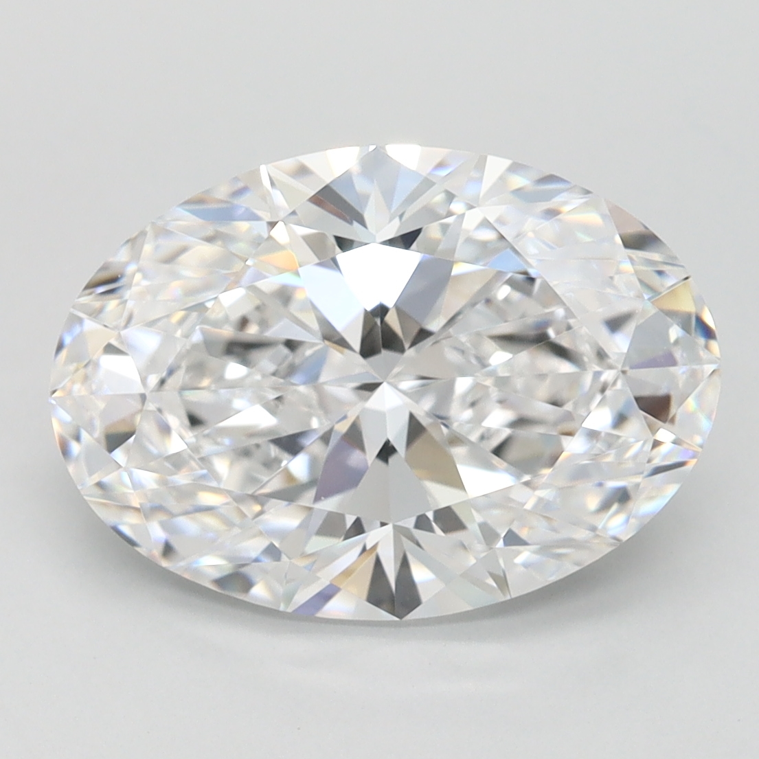 3.01 ct. oval Lab Grown Diamond front image