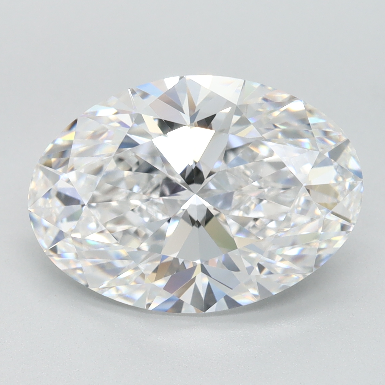 4.22 ct. oval Lab Grown Diamond front image
