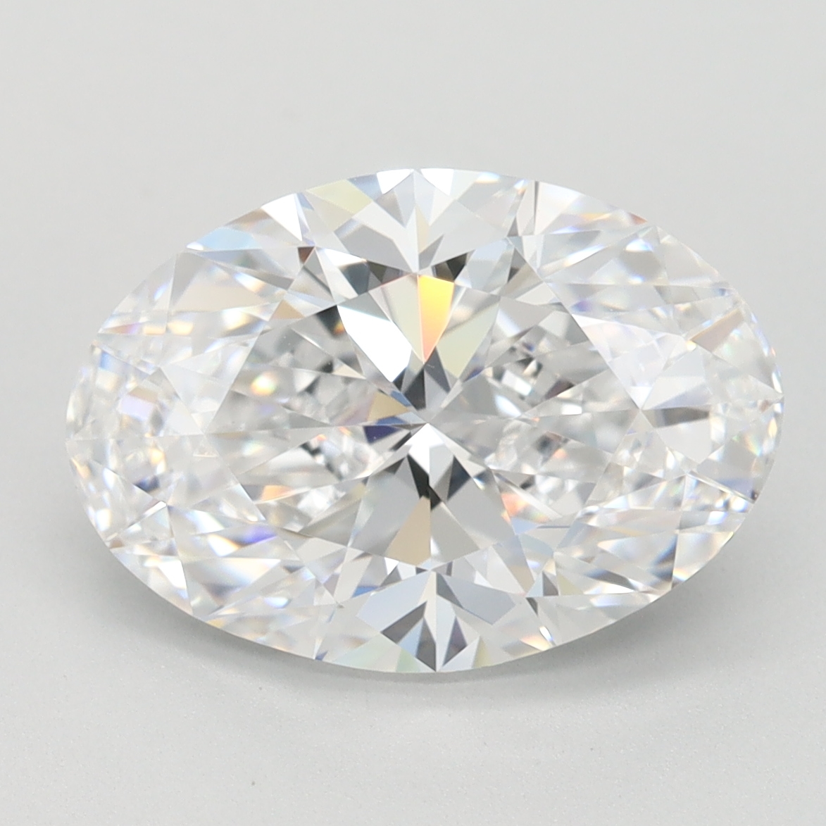 3.52 ct. oval Lab Grown Diamond front image