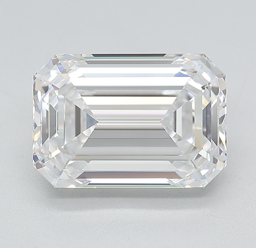 2.43 carat d VS1 EX Cut IGI emerald diamond