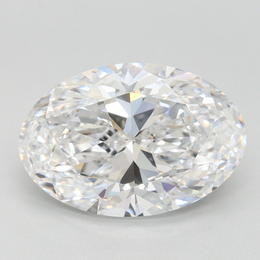 2.10 ct. oval Lab Grown Diamond front image